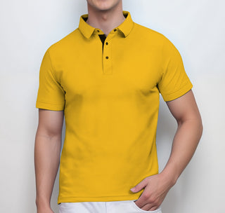 GOLFERS POLO Banana