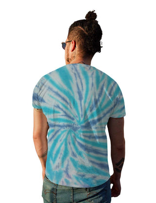 TIE-DYE MENS SPIRAL TSHIRT - Teestra